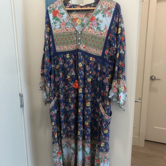 NWOT Miriam Boho Dress sz L - Picture 4 of 10
